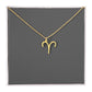 Zodiac Sign Birthday Month Necklace, Astrology Gifts Luxury