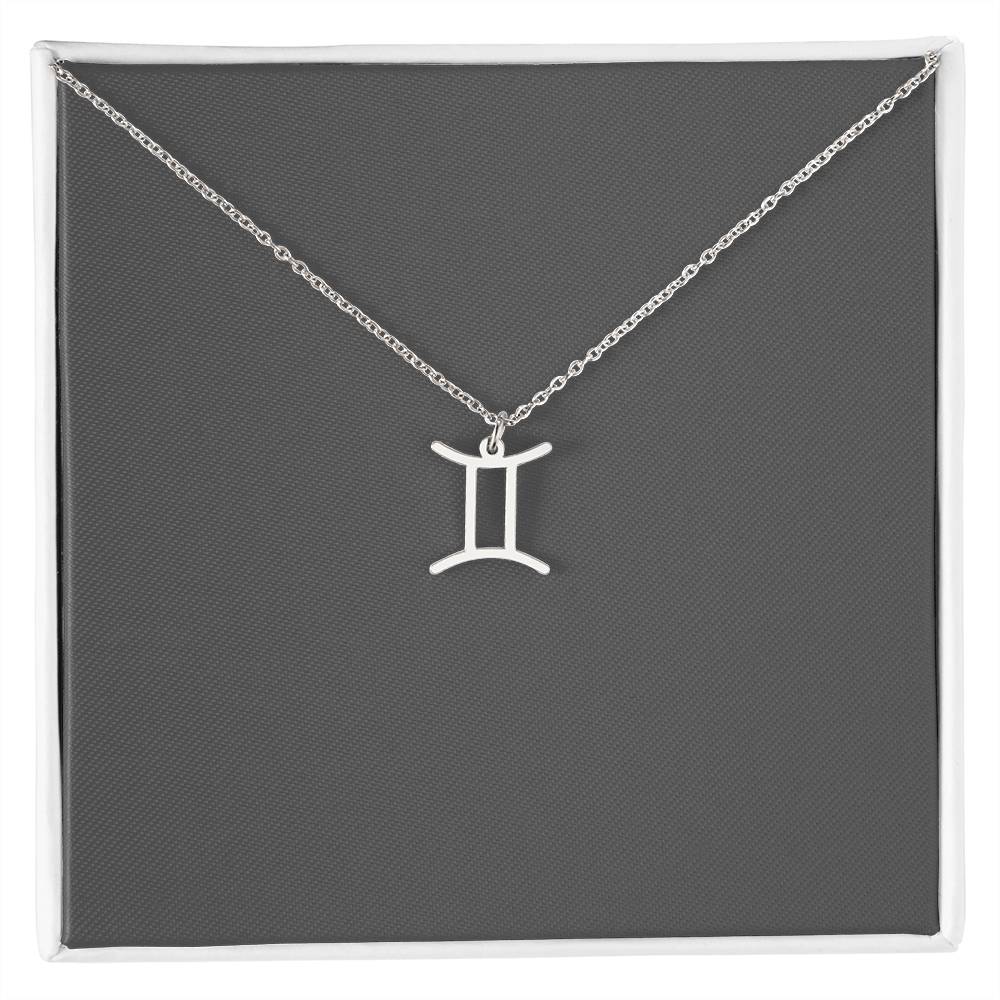 Zodiac Sign Birthday Month Necklace, Astrology Gifts Luxury