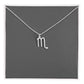 Zodiac Sign Birthday Month Necklace, Astrology Gifts Luxury