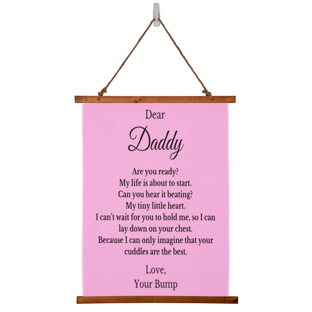 Father Wall Art Gift, For Father to be, Future Dad from Baby Wall Decor, Father's Day Home