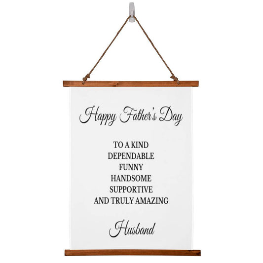 Husband Wall Art Gift, For Father to be, Future Dad from Wife Wall Decor, Father's Day Home