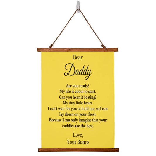 Father Wall Art Gift, For Father to be, Future Dad from Baby Wall Decor, Father's Day Home