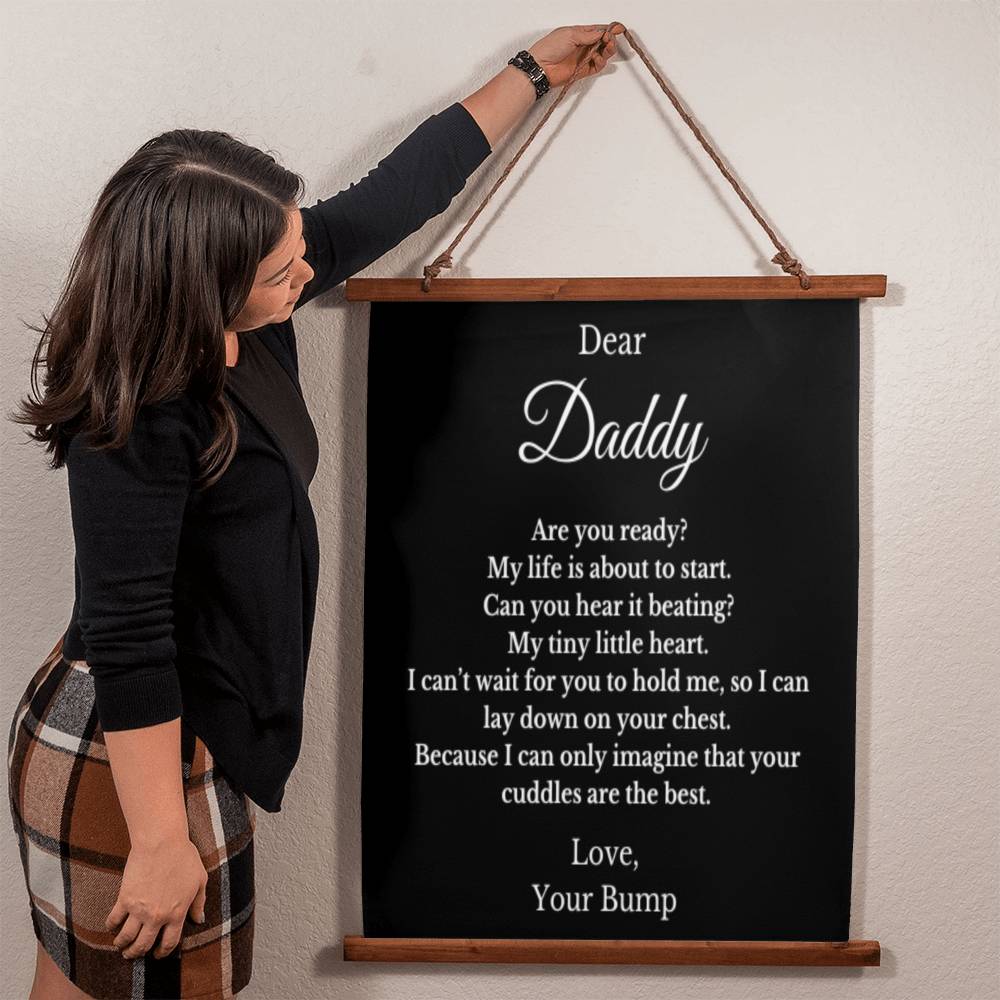 Father Wall Art Gift, For Father to be, Future Dad from Baby Wall Decor, Father's Day Home