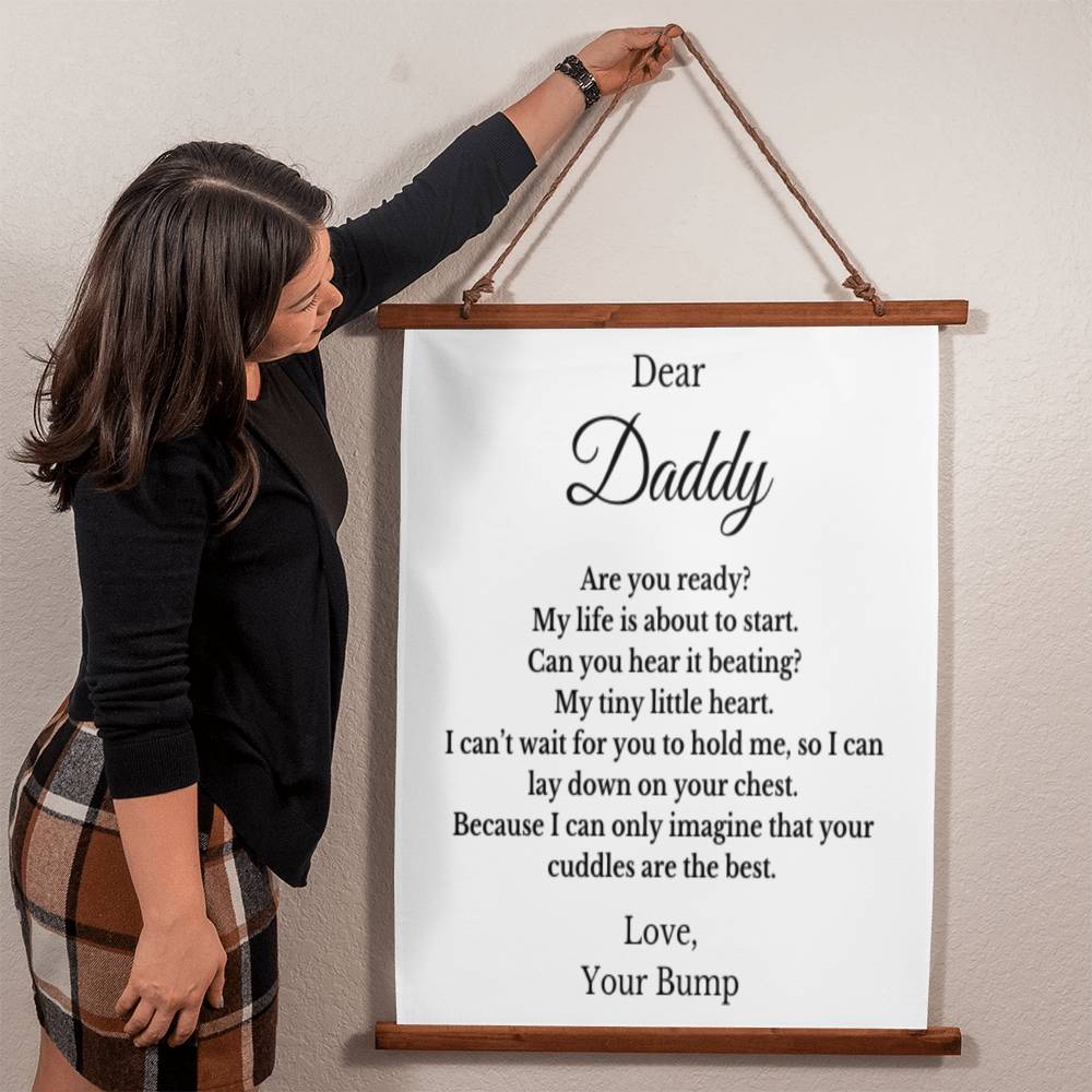 Father Wall Art Gift, For Father to be, Future Dad from Baby Wall Decor, Father's Day Home