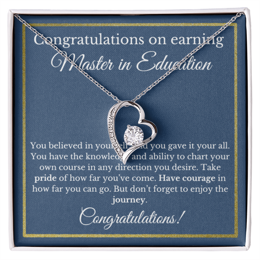 Master in Education Necklace