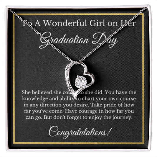 Graduation Gift Necklace, Gold Diamond, Graduation Gifts for Her, High School Graduation Gifts for Her, College Graduation, Class of 2023