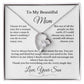 To MOM gift for mom wedding gifts necklace gift to mom BIRTHDAY MOTHERS DAY gift from son