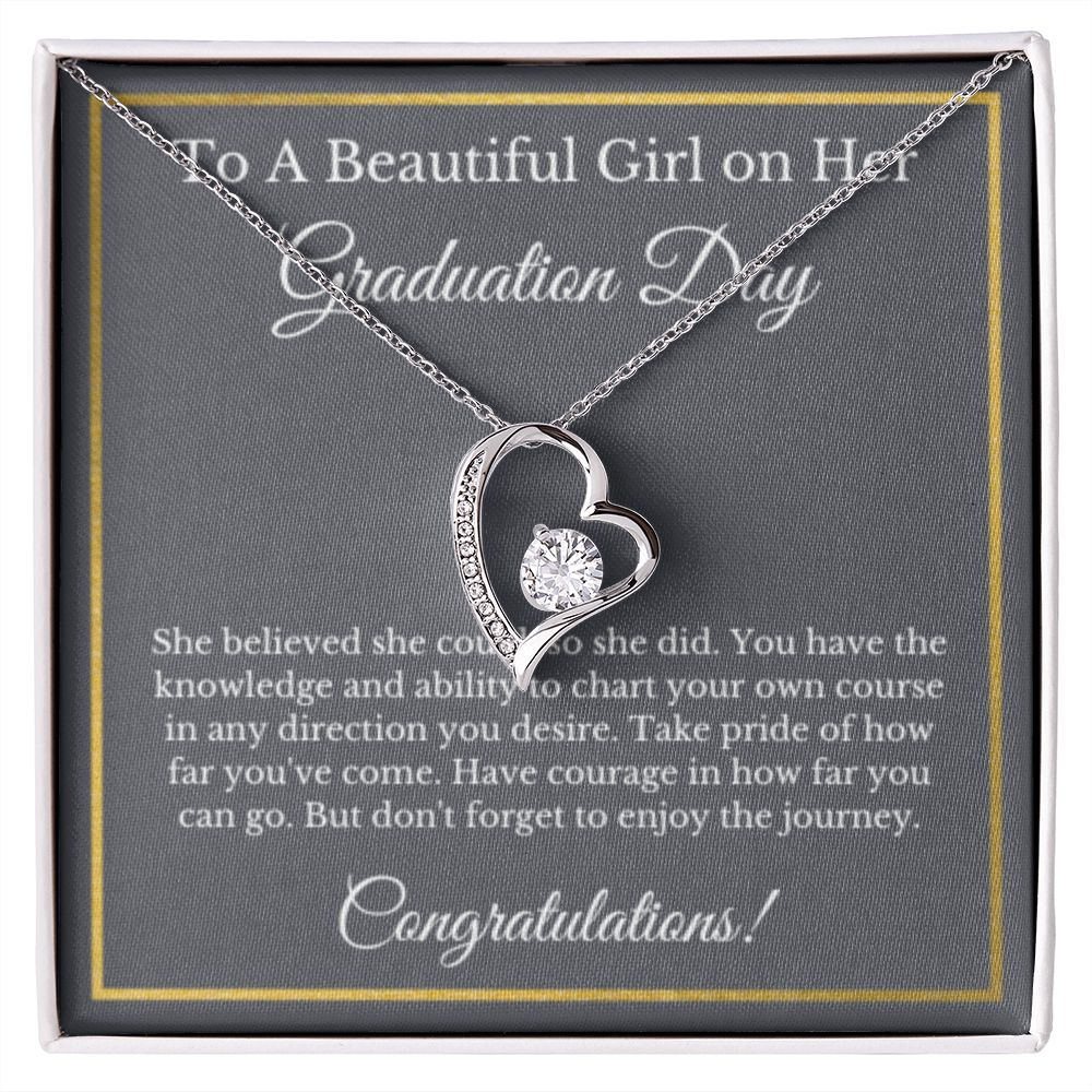 Graduation Gift Necklace, Gold Diamond, Graduation Gifts for Her, High School Graduation Gifts for Her, College Graduation, Class of 2023