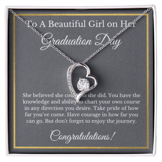 Graduation Gift Necklace, Gold Diamond, Graduation Gifts for Her, High School Graduation Gifts for Her, College Graduation, Class of 2023