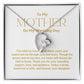 Mother of the Bride Gift from Bride, To My Mom on My Wedding Day, Mother of the Bride Necklace, Wedding Day Gift from Daughter
