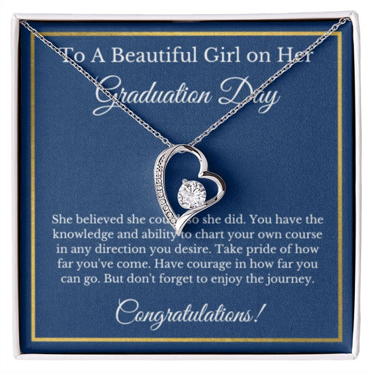 Graduation Gift Necklace, Gold Diamond, Graduation Gifts for Her, High School Graduation Gifts for Her, College Graduation, Class of 2023