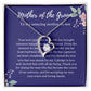 EllePendants Mother Of The Groom Gift From Bride, Mother In Law Gift Wedding Day, From Daughter In Law, Future Mother In Law Gifts Necklace, Forever Love Heart