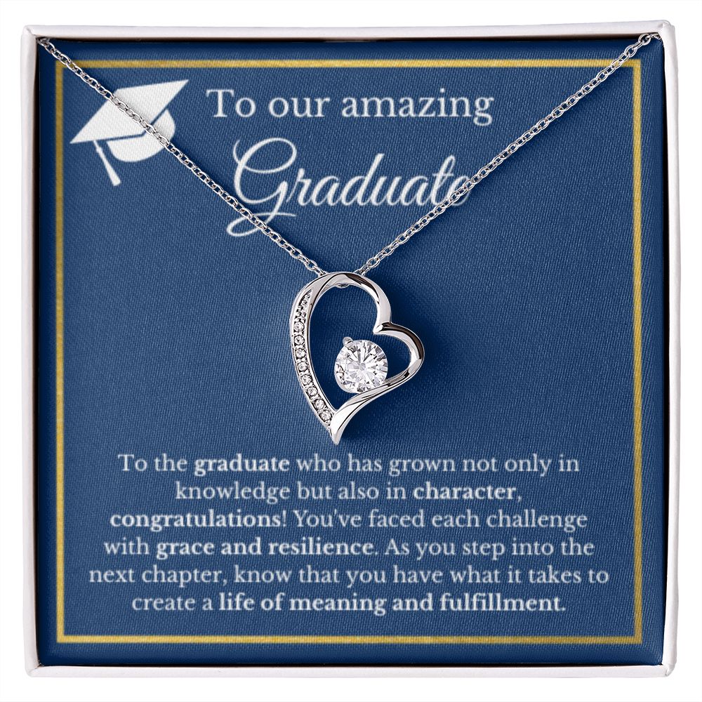 Graduation Gift Necklace, Gold Diamond, Graduation Gifts for Her, High School Graduation Gifts for Him/Her, College Graduation, Class of 2023