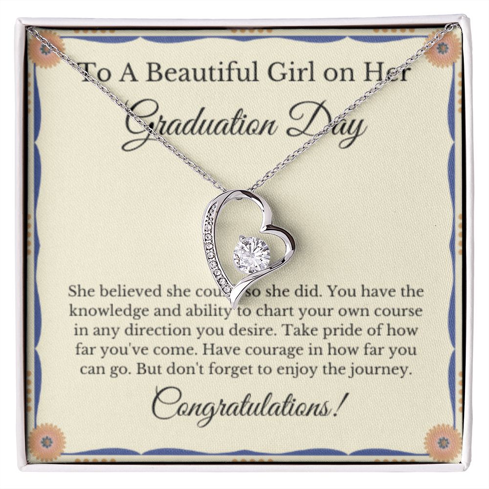 Graduation Gift Necklace, Gold Diamond, Graduation Gifts for Her, High ...