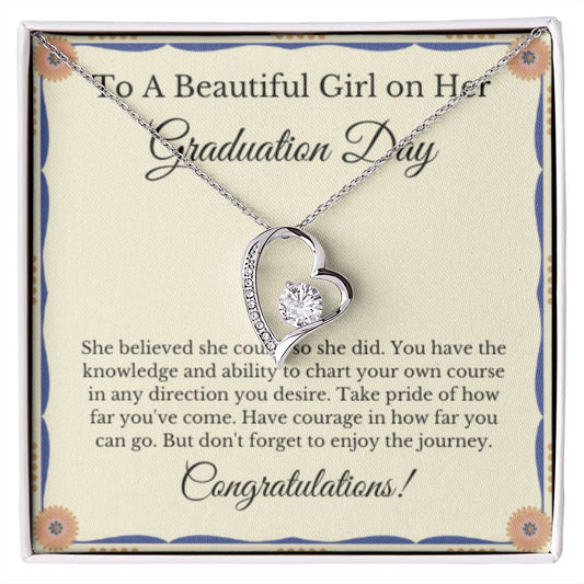 Graduation Gift Necklace, Gold Diamond, Graduation Gifts for Her, High School Graduation Gifts for Her, College Graduation, Class of 2023