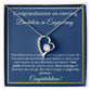 BS Engineering Degree Graduation Gifts, Technology, Engineer Gifts, Bachelors of Engineering Gold Diamond Necklace
