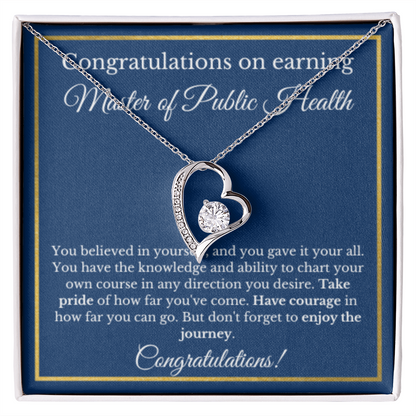 Forever Love Masters of Science in Public Health Degree Graduation Gifts