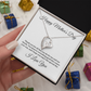 Happy Mother's Day Heart Necklace