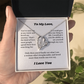 Gifts for Love, Necklace for Wife From Husband, Anniversary Jewelry, Christmas Birthday for Her, To My Soulmate Gift, Wifey, Valentines