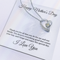Happy Mother's Day Heart Necklace