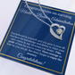 MS in Business Degree, Graduation Gifts, Business School Heart Necklace Jewelry
