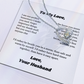 Gifts for Love, Necklace for Wife From Husband, Anniversary Jewelry, Christmas Birthday for Her, To My Soulmate Gift, Wifey, Valentines.