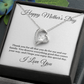 Happy Mother's Day Heart Necklace