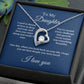 To My Daughter From Mom, Mother's Day Necklace Gift
