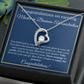 MS in Business Degree, Graduation Gifts, Business School Heart Necklace Jewelry