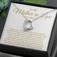 Mother In Law Gift - Forever Love Necklace - From Daughter