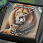 Lion Necklace, Silver or Gold Lion Necklace, Wild Animal Necklace, From Dad Necklace, Jewelry, Daughter Gift
