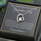 Forever Love Graduation Gift Necklace, Graduation Gifts for Her, High School , College