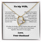 Gifts To My Soulmate, Necklace for Wife From Husband, Anniversary Jewelry, Christmas Birthday for Her, To My Soulmate Gift, Wifey, Valentines