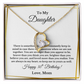 To My Daughter 30th Birthday Heart Necklace From MOM