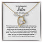 Sister of the Bride Gift Necklace, Sister Wedding Gift from Bride to Sister rehearsal dinner Gift to my Sister on my Wedding Day
