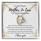 Mother In Law Necklace, Mother In Law Gifts, Gifts For Mother In Law, Mother In Law Christmas Gifts, Wedding Gift
