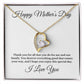 Happy Mother's Day Heart Necklace