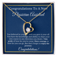 Physician Assistant Graduation Gift, Graduation Gift For PA, PA Jewelry Gift For Future PA, Forever Love