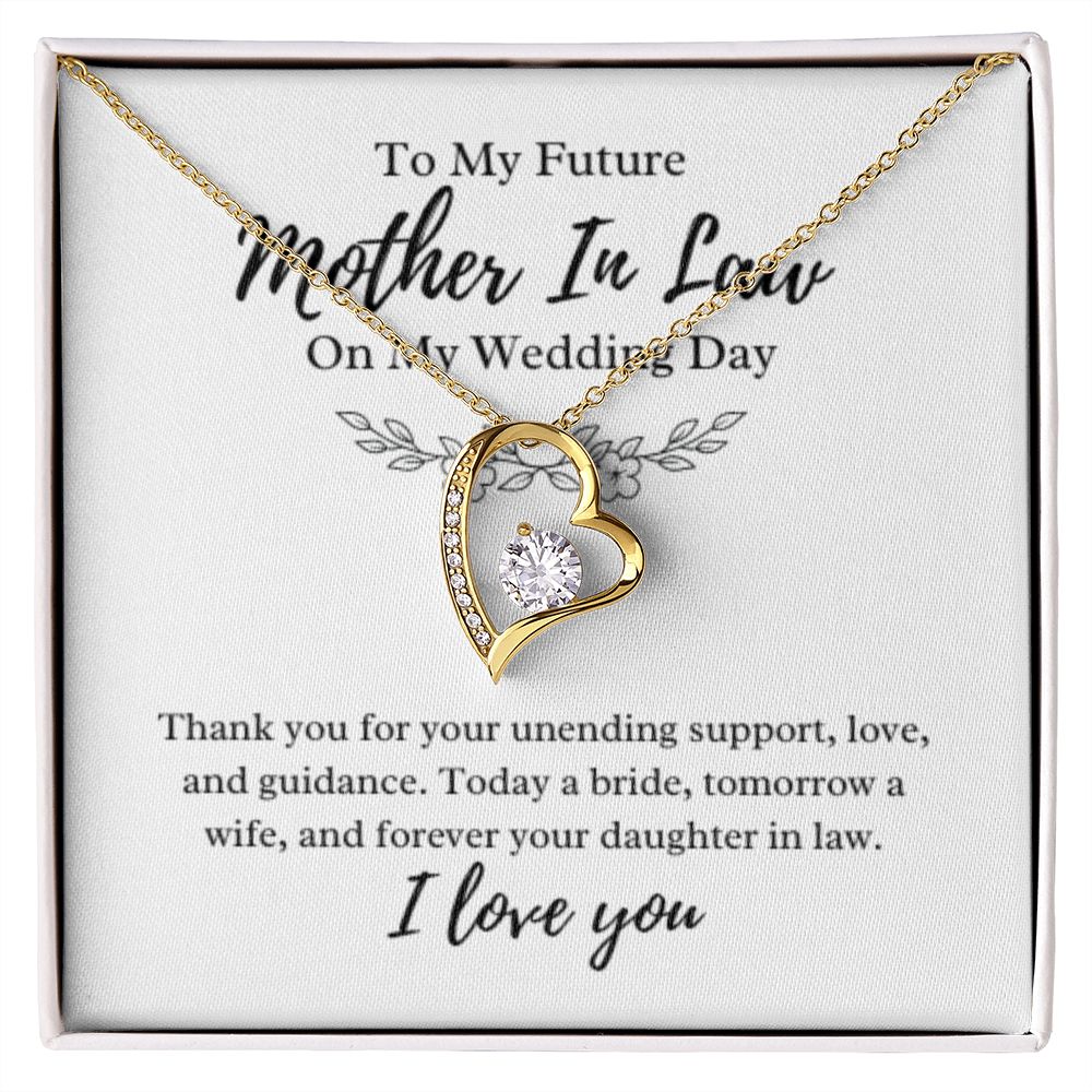 Mother In Law Necklace, Mother In Law Gifts, Gifts For Mother In Law, Mother In Law Christmas Gifts, Wedding Gift
