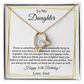 To My Daughter Happy 50th Birthday From Dad Forever Love Heart Necklace