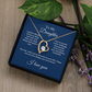To My Daughter From Mom, Mother's Day Necklace Gift.