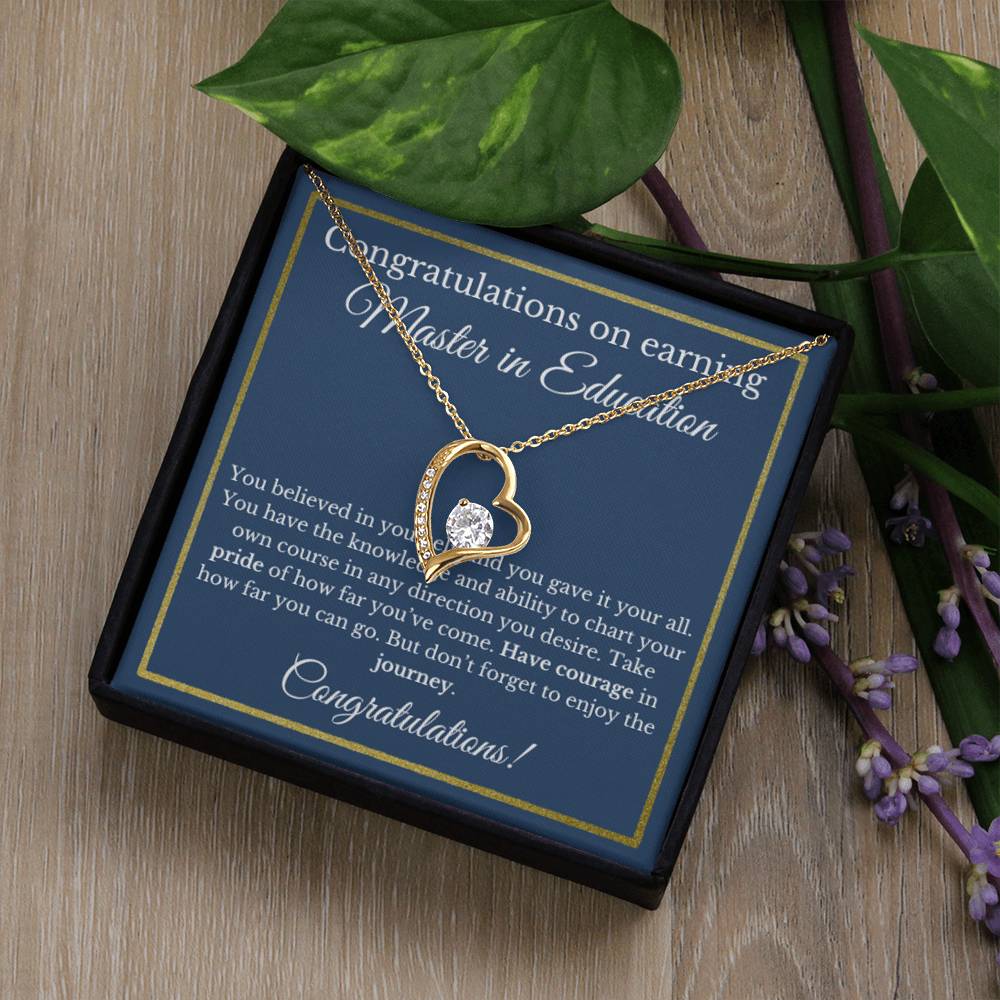 Master in Education Necklace