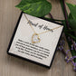 Maid of Honor Wedding Day Gift, Maid of Honor Necklace Gift, Maid of Honor Jewelry Gift, Maid of Honor Gift