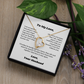 Gifts for Love, Necklace for Wife From Husband, Anniversary Jewelry, Christmas Birthday for Her, To My Soulmate Gift, Wifey, Valentines.