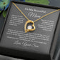 To MOM gift for mom wedding gifts necklace gift to mom BIRTHDAY MOTHERS DAY gift from son