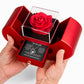 Preserved Real Red Rose Gift for Love, Necklace for wife/girlfriend, Christmas appreciation gift, to my Love necklace with box, Heart Jewelry