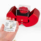 Preserved Real Red Rose Gift for Wife, Necklace for wife, Christmas appreciation gift, to my Love necklace with box, Heart Jewelry