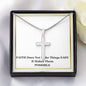 Cross Necklaces, Faith Necklace, Christian Jewelry, Birthday Gifts for Woman, Gifts for Man, Card Necklace, Aesthetic, Christmas Necklace, Gifts for Women, Gift Card
