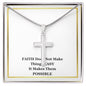 Cross Necklaces, Faith Necklace, Christian Jewelry, Birthday Gifts for Woman, Gifts for Man, Card Necklace, Aesthetic, Christmas Necklace, Gifts for Women, Gift Card