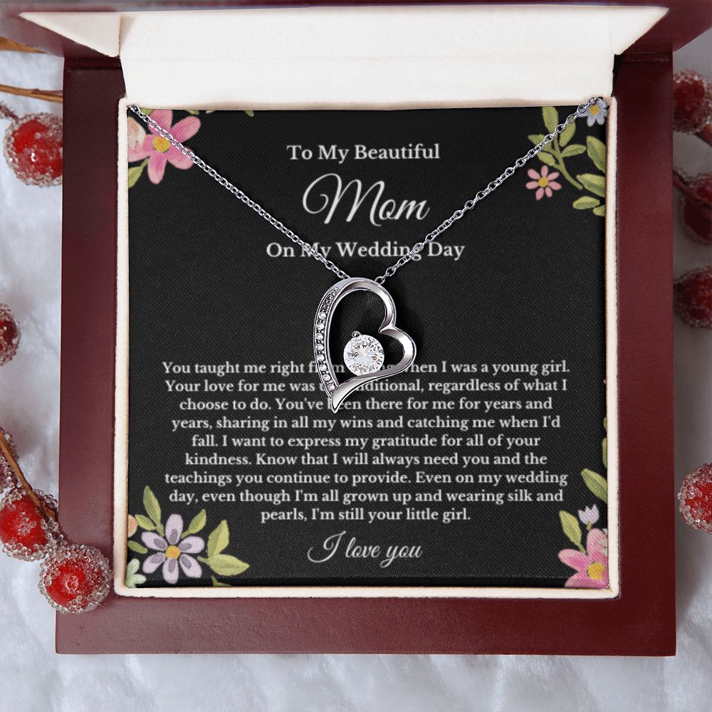 Mother Of The Bride Gift From Daughter Mother Of The Bride Necklace From Bride Gift Mom Of Bride Present To Mom From Bride Gifts